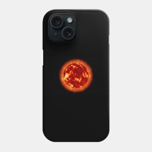 The Sun's Surface - Red Phone Case