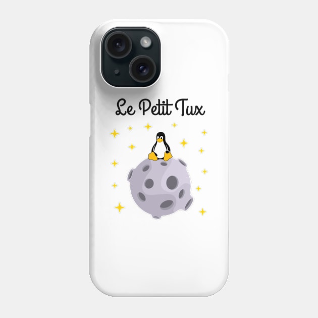 Le Petit Tux - Linux Mascot Phone Case by sqwear