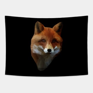 Polygon Fox Tapestry