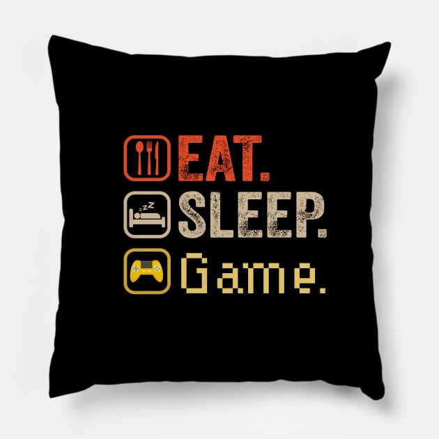 Gamer apparel Pillow by kingasilas