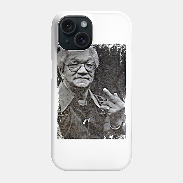 Middle Finger Art Phone Case by AlexMooreShop