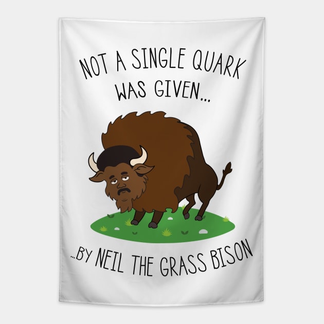 Neil deGrasse Tyson / Bison Tapestry by IncognitoMode