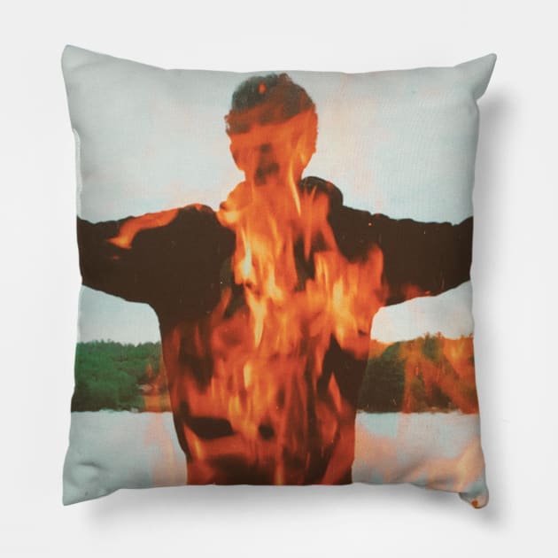 Grave Digger Pillow by AXOLOTL THE BAND