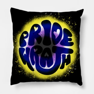 Pride and Wrath ( Enby / Non-binary pride) Pillow