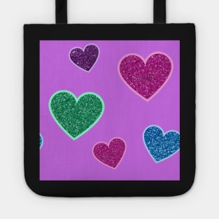 Glitter Hearts - The Prom Musical Tote