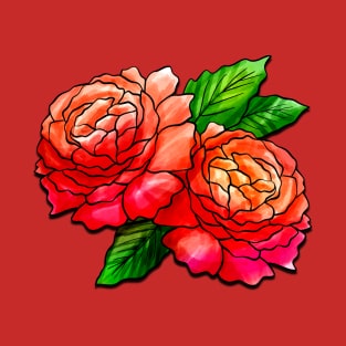 Beautiful Red Roses T-Shirt