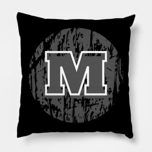 Letter M Pillow