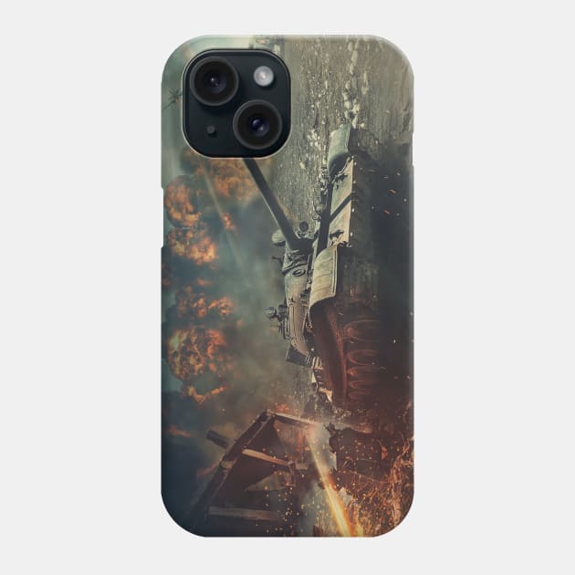 warships battle Phone Case by 1STunningArt