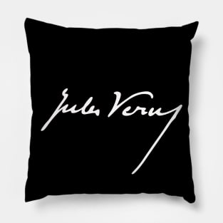 Sci-Fi Visionary - Jules Gabriel Verne Signature 2 Pillow