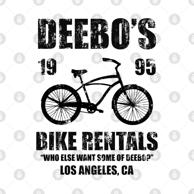 1995 Deebo's Bike Rentals // Vintage Style Design by Indanafebry