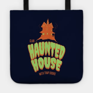 Club Haunted House with trap doors - itysl logo Tote