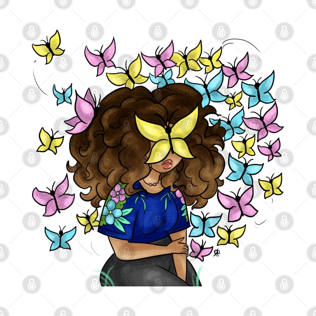 Aliyah Art Butterflies by aliyahart