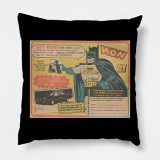 Bob Kane Singalong with Batman Pillow