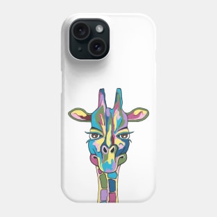 ABSTRACT Giraffe Painting Phone Case