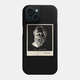 Vintage Mediocrates Distressed Phone Case