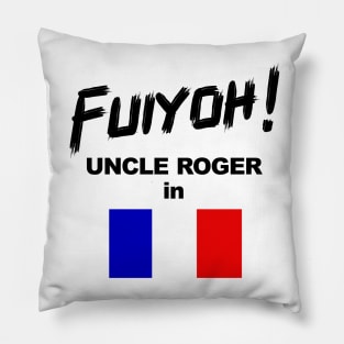 Uncle Roger World Tour - Fuiyoh - France Pillow