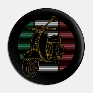 Italian Scooter Pin