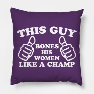 THIS GUY Bones His Women Like a Champ Pillow