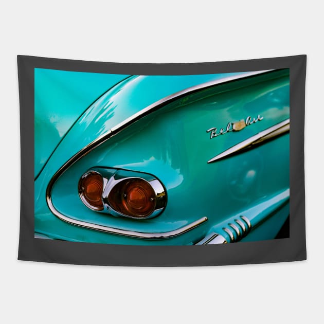 Chevy Bel Air Tapestry by Rob Johnson Photography