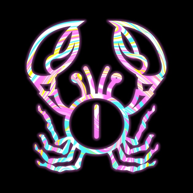 PSYCHDELIC CRAB by SquareClub