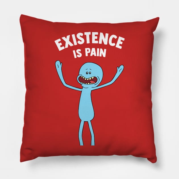 Existence Pillow by fernandaffp