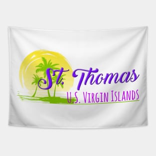 Life's a Beach: St. Thomas, U.S. Virgin Islands Tapestry