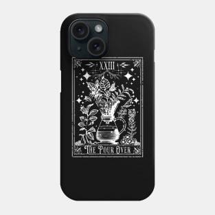 The Pour Over Coffee Tarot Card Phone Case