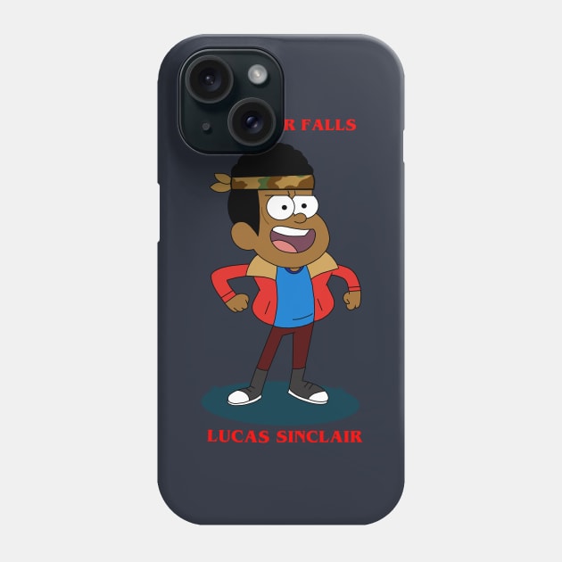 STRANGER FALLS LUCAS Phone Case by garciajey