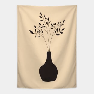 Potted Plant, Boho, Bohemian Print Tapestry