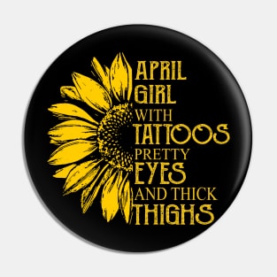 April Girl With Tattoos Pretty Eyes And Thick Thighs Pin