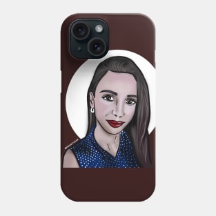 A lovely person and amazing artist Phone Case