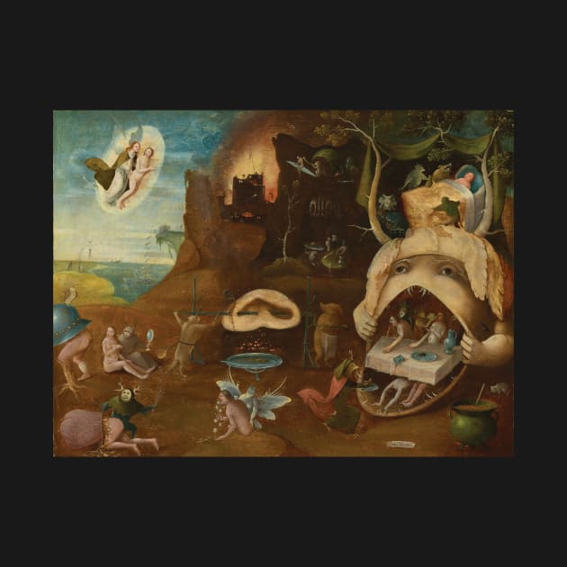 The Vision of Tundale - Follower of Hieronymus Bosch by themasters