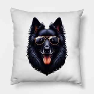 Cool Belgian Sheepdog Pillow