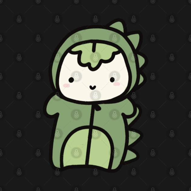 Dino onesie mochi by AikoAthena