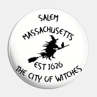 Salem Massachusetts Pin