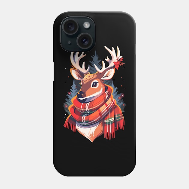 Cottagecore Deer Ugly Christmas Men Kids Women Christmas Phone Case by KsuAnn