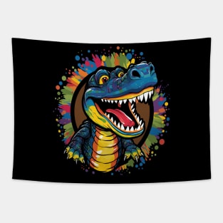 Alligator Happiness Tapestry