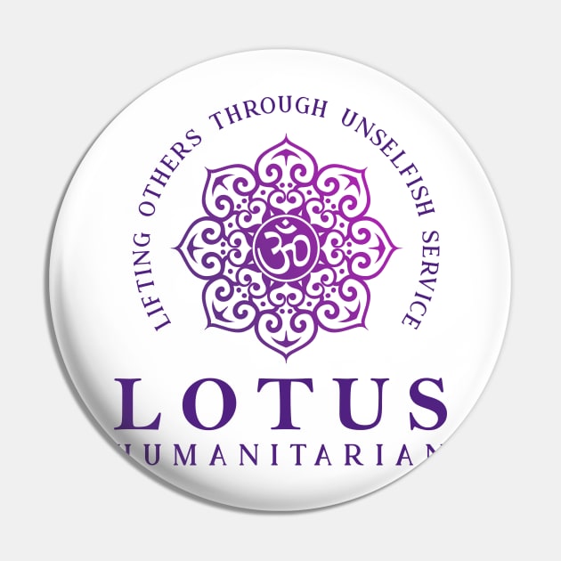 LOTUS Humanitarian Pin by LOTUS Humanitarian