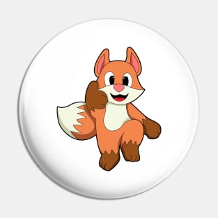 Fox funny Pin