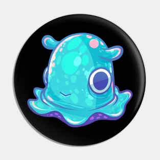 Cute Turquoise Dumbo Octopus Pin