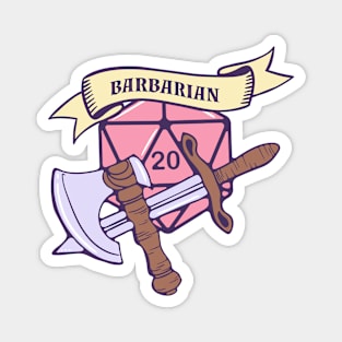 D&D Barbarian Magnet