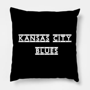 Kansas City blues Pillow