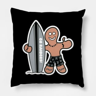 Surfs Up for the Las Vegas Raiders! Pillow