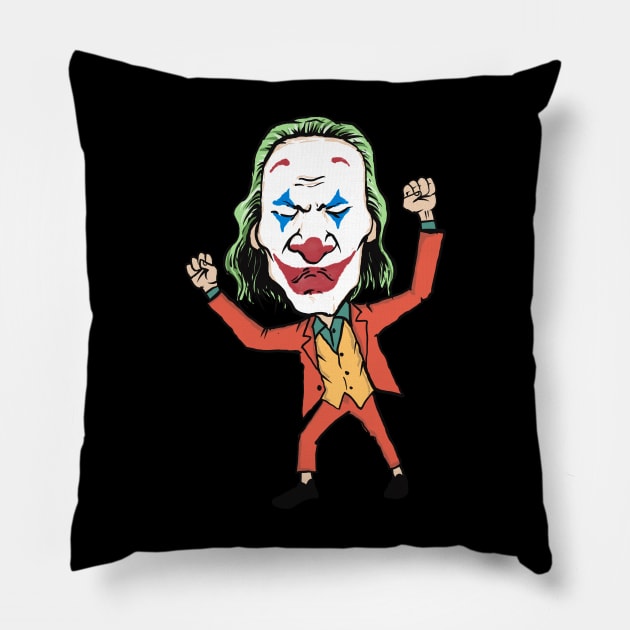 Joker Pillow by Paundra