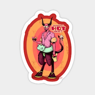 Hot Satan Summer Magnet