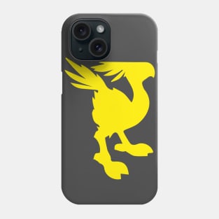 Minimalist Chocobo, Final Fantasy 7 Phone Case