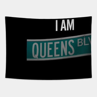 I Am Queens Boulevard Tapestry