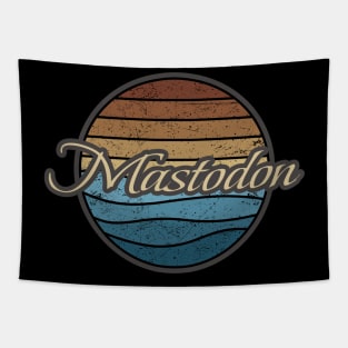 Mastodon Retro Waves Tapestry