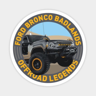 4x4 Offroad Legends: Ford Bronco Badlands Sasquatch Magnet