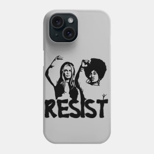 Gloria Steinem and Angela Davis Portrait Phone Case